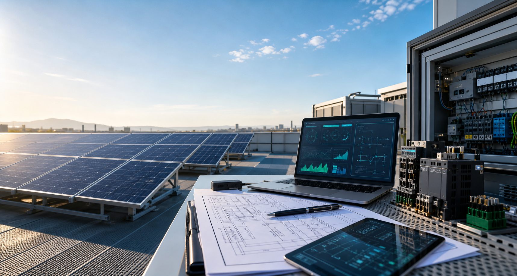 Solar energy installation
